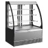 Витрина кондитерская KAYMAN KВК-950М ЛЮКС открытая нерж. сталь