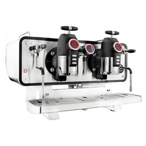 Кофемашина Sanremo Opera 2 гр. стальная-белая (высокая)