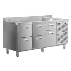 Стол холодильный KAYMAN КСХ-224/60 (6 ящиков)