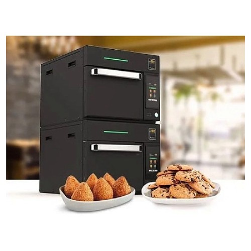 Печь высокоскоростная Pratica Fit ST 2 магнетрона черная, 380В