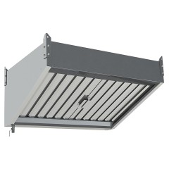 Зонт приточно-вытяжной Restoinox ЗПВПУП-24/14 с подсветкой