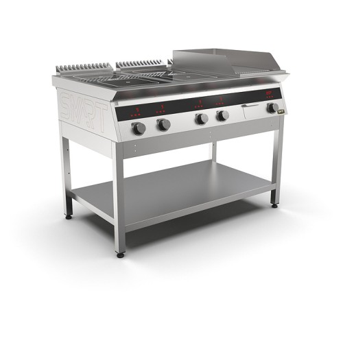 Плита индукционная комбинированная SMART INDUCTION K76-35KRN (с грилем)