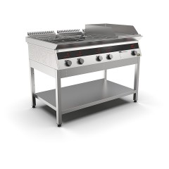 Плита индукционная комбинированная SMART INDUCTION K96-5KRN (с грилем)