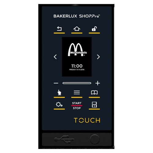 Печь конвекционная UNOX XEFR-04EU-ETLV Rossella петли справа без сливного отверстия