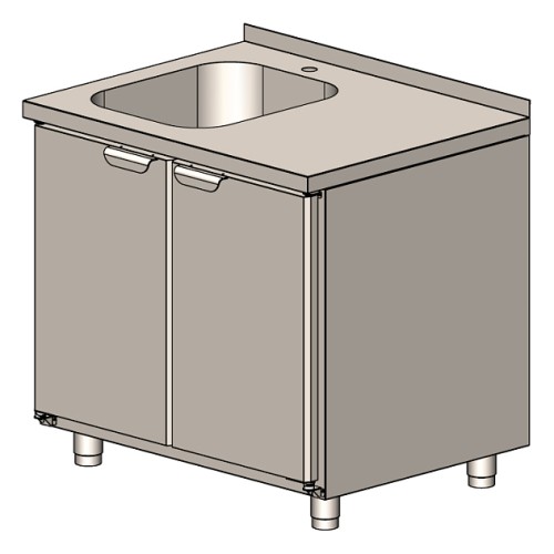 Ванна моечная HappyChef ВМ1Л З/Р 12/6/8,5 М4/4/3 Н