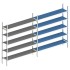 Стеллаж модульный линейный дополнительный POLAIR LOAD.ME INOX 16AL.5IN30.07Е