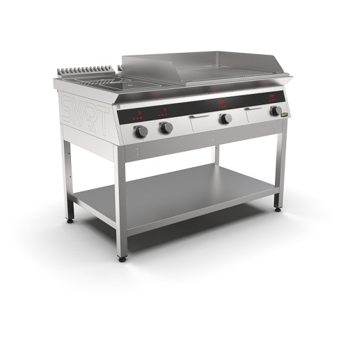 Плита индукционная комбинированная SMART INDUCTION K96-3KPRN (с грилем)