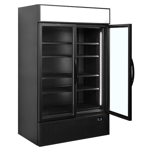 Шкаф холодильный TEFCOLD FSC1200H черный