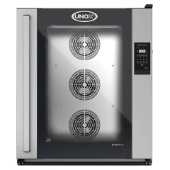 Печь конвекционная UNOX XEFR-10EU-EGLN Camilla петли справа без сливного отверстия