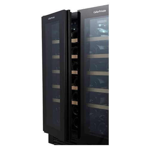 Винный шкаф Cellar Private CP042-2TBH черный
