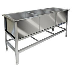 ВАННА МОЕЧНАЯ СВАРНАЯ KAYMAN ВМ-413/600