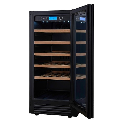 Винный шкаф Cellar Private CP032-1TBH черная дверь