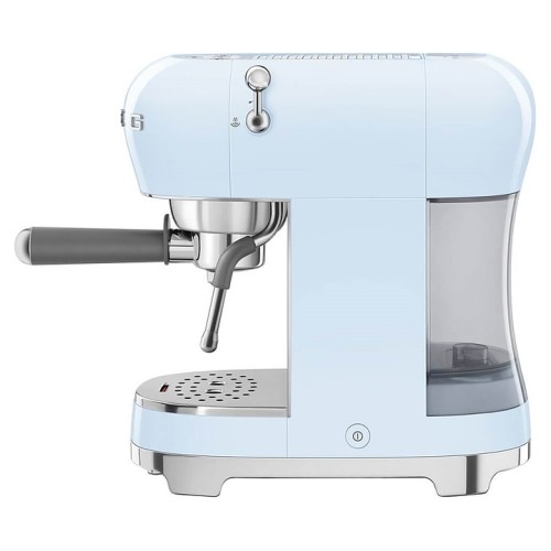 Эспрессо кофемашина SMEG ECF02PBEU пастельная голубая