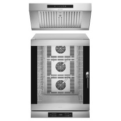 Печь конвекционная с вытяжным зонтом SMEG Professional ALFA 1035 E1HDS+ K4610X