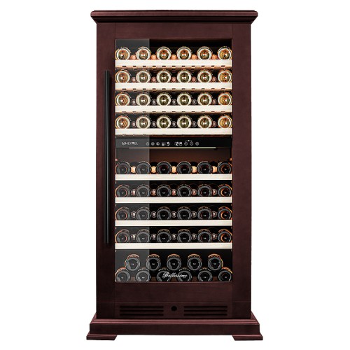 Винный шкаф MEYVEL MV99PRO-KBT2 Спелая вишня