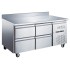 Стол холодильный Tatra TRTGND4 TN SB (боковой агрегат) с бортом