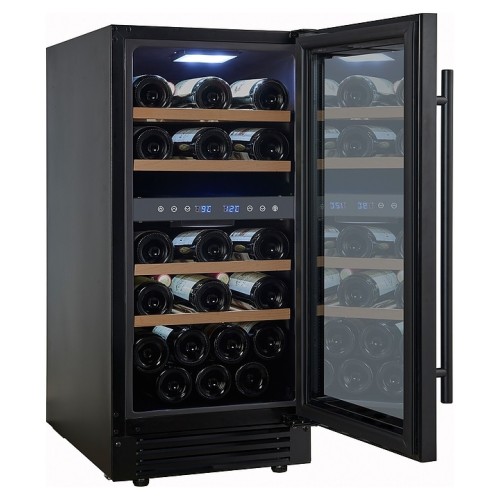 Винный шкаф Cellar Private CP027-2TB черная дверь