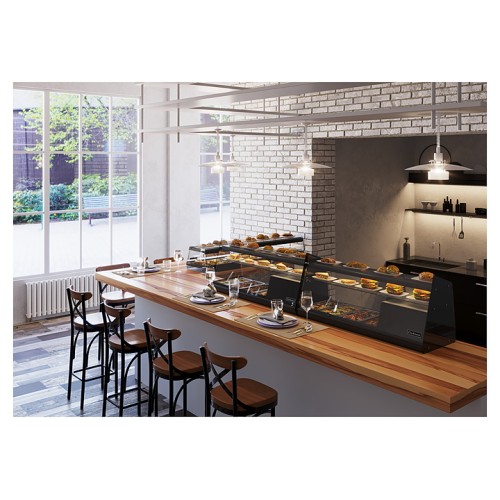 Витрина холодильная Carboma Azha AC38 SM 1,5-11 AZHA с полкой