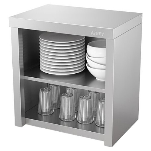 Полка настенная ATESY ППК-С-800.420.640-02