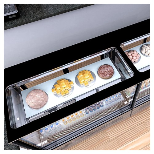 Витрина холодильная TEFCOLD LPD903F/BLACK