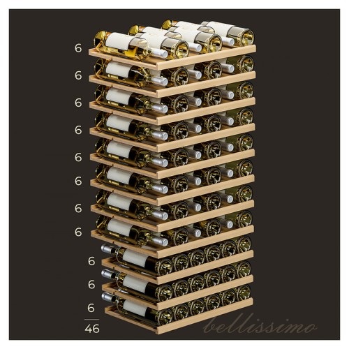 Винный шкаф MEYVEL MV66-KSB1