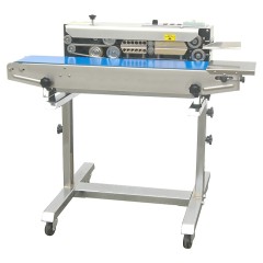 Запайщик пакетов роликовый горизонтальный Hualian FRB-770III на консоли