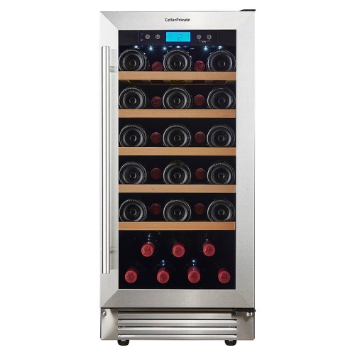 Винный шкаф Cellar Private CP032-1T серебристая дверь