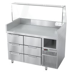 Станция для бургеров и хот-догов ATESY Бавария БХС -1235.700-02-1