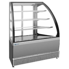 Витрина кондитерская KAYMAN KВК-1200МУ ЛЮКС черная