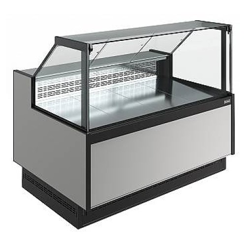 Витрина холодильная Carboma Bavaria 4 GC110 SV 1,5-1 версия 2.0 9006-9005 (без боковин)