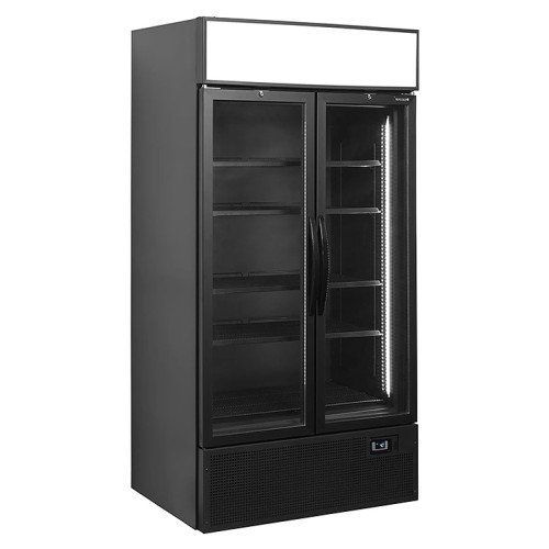 Шкаф холодильный TEFCOLD FSC1000H черный