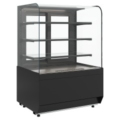 Витрина кондитерская Carboma Radius KR70 VM 0,9-1 Light (Techno 9005)