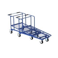 Тележка платформенная MetallCart PE7 с сетчатой платформой