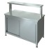 Стол производственный Марихолодмаш СТК-2-1200/600 с полкой ПО-3