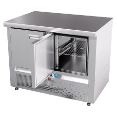 Стол морозильный Abat СХН-70Н-01 (2 двери, без борта)