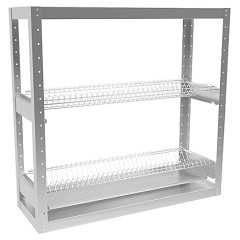 Стеллаж для тарелок ПищТех Эконом СКТК-2КЭ-2М