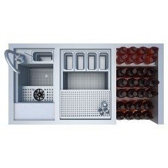 Станция коктейльная BARMADE Грезы Гарри Джонсона (1350х700х900 мм)