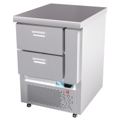 Стол холодильный Abat СХС-70Н (2 ящика 1/2, без борта)