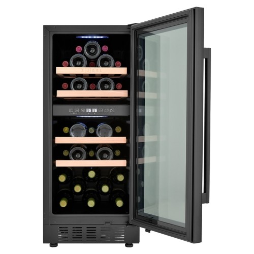 Винный шкаф Zugel ZCWI310DB черный
