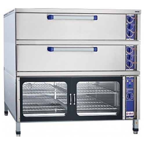 Модуль шкафа пекарского подового Abat ЭШ-1К электрического, с крышей