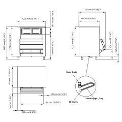 Бункер для льда SCOTSMAN UBH 1100