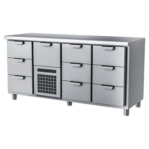 Стол холодильный HappyChef TC BD 3-CBR-3-3