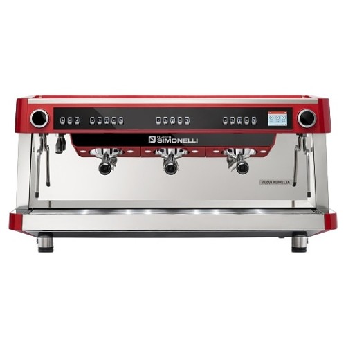 Кофемашина автоматическая Nuova Simonelli Nuova Aurelia VOL XT 3Gr V 380 V red+PID+high groups+LED+Group Display