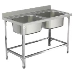 Ванна моечная Luxstahl ВМ2 12/7/8.5 без фартука