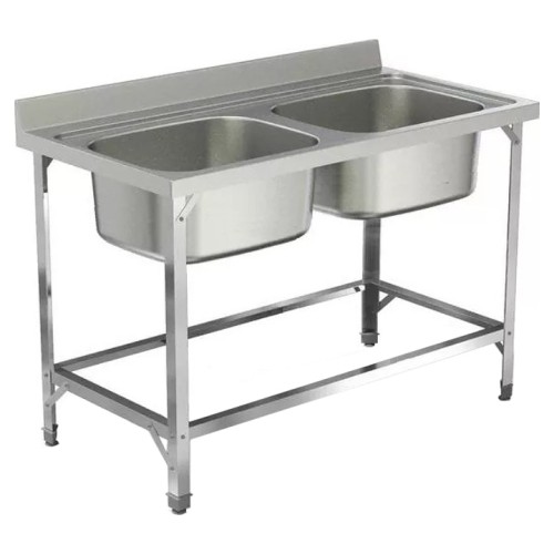 Ванна моечная Luxstahl ВМ2 12/7/8.5 без фартука