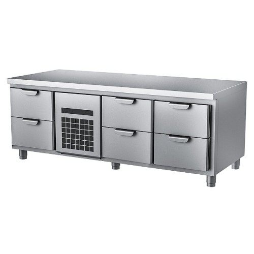 Стол холодильный HappyChef TC GL 2-CR-2-2