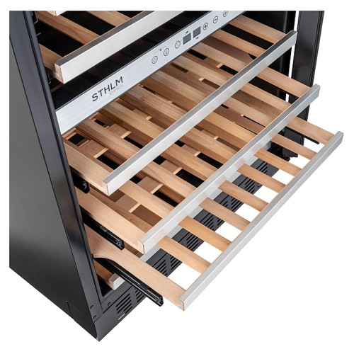 Винный шкаф Temptech STHLM STX60DS нерж. сталь