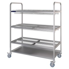 Тележка для сушки тарелок и стаканов KAYMAN ТТС-13/3-А 3 яруса