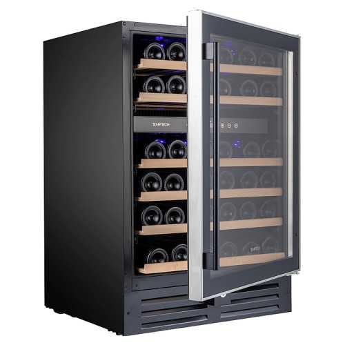 Винный шкаф Temptech Premium WPQ60DCB двухзонный