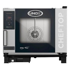 Пароконвектомат UNOX XEVC-0511-GPLM газ, петли справа